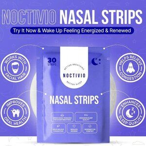 12 Pks (1 Year Supply) Brand new Nasal Strips for better sleep, less snoring.